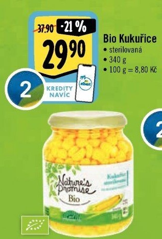 Kukuřice bio Nature'