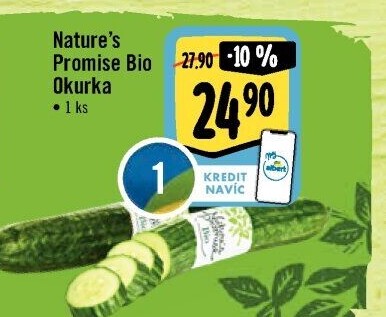 Okurka hadovka bio Nature'