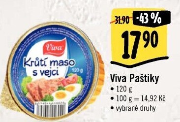 Paštiky Viva Carne