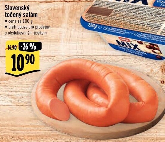 Salám slovenský točený