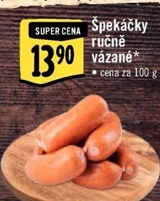 Špekáčky ručně vázané