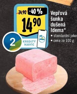 Šunka vepřová dušená standard Idema