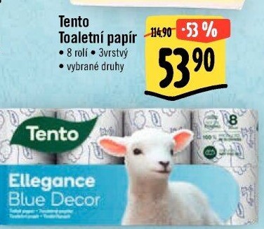 Toaletní papír 3vrstvý Tento