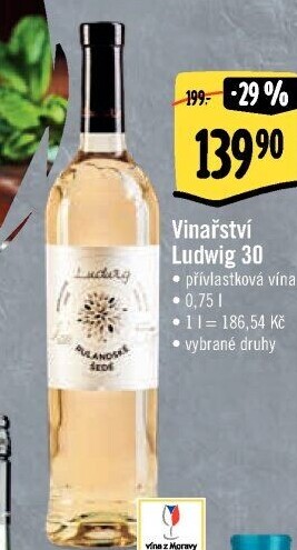 Vína Ludwig 30 Vinařství Ludwig - pozdní sběr