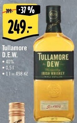 Whisky irská Tullamore Dew