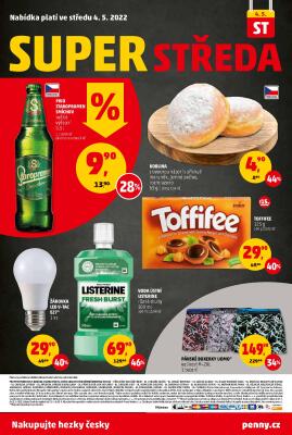 akční leták Penny Market 28.4.2022-4.5.2022