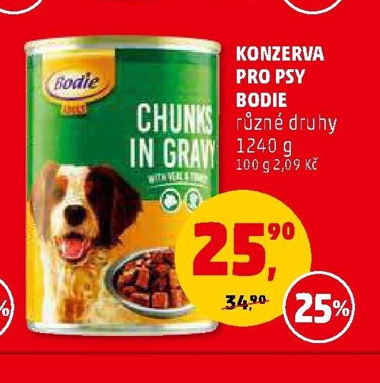 KONZERVA PRO PSY BODIE