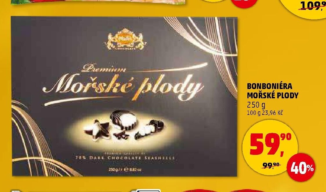 Bonboniéra Mořské plody 250 g