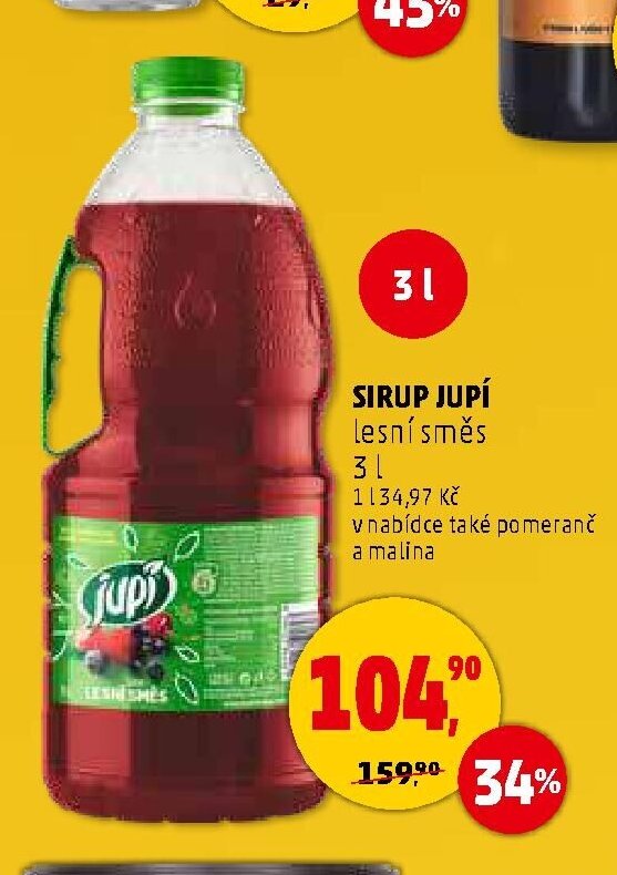 SIRUP JUPÍ lesní směs
