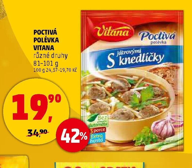 Poctivá polévka Vitana