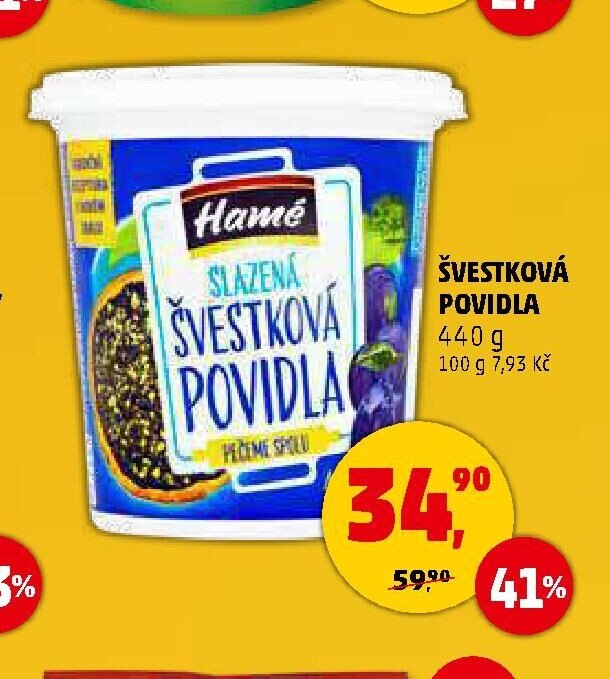 Švestková povidla Hamé
