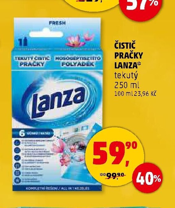 Čistič pračky Lanza