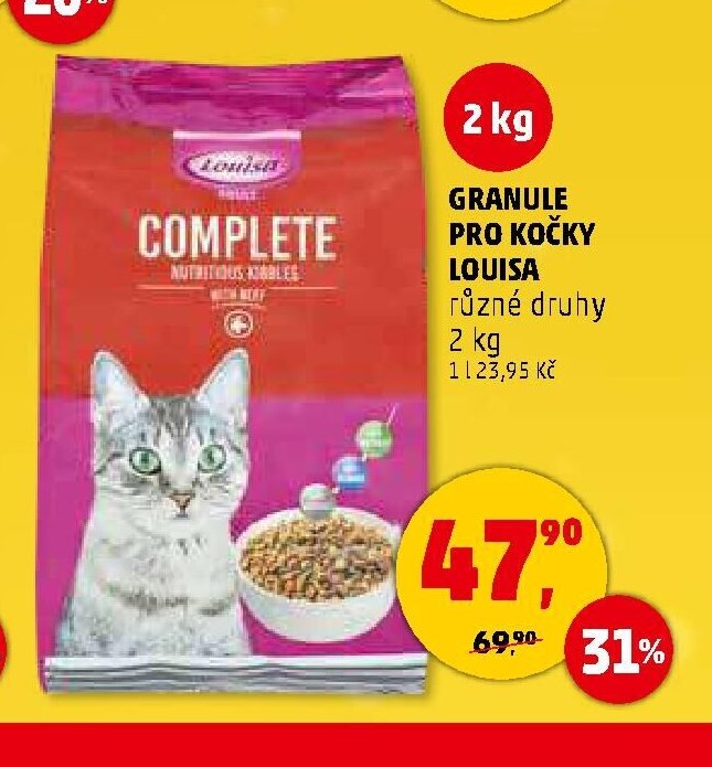 Granule pro kočky Louisa