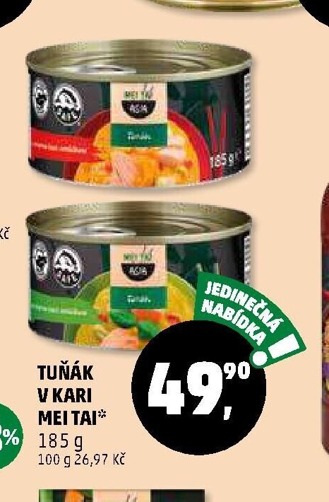 Tuňák v kari Mei Tai