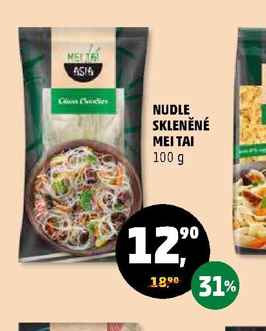NUDLE SKLENĚNÉ MEI TAI