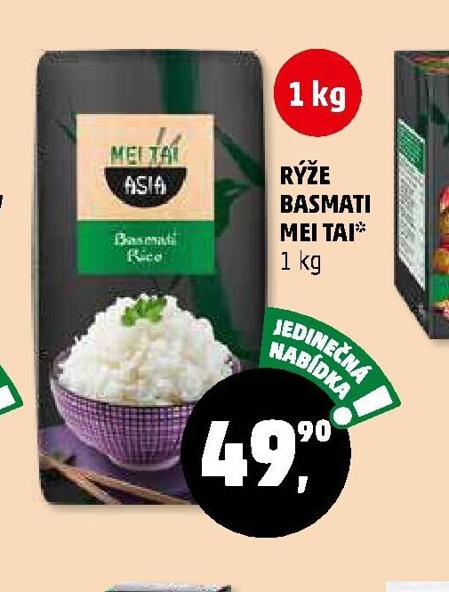 RÝŽE BASMATI MEI TAI
