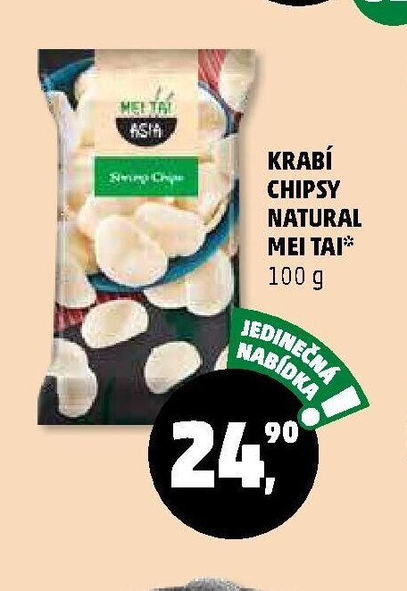 KRABÍ CHIPSY NATURAL MEI TAI