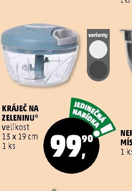 KRÁJEČ NA ZELENINU