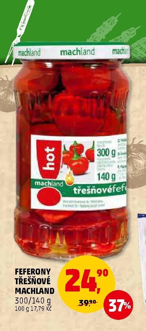 Feferony třešňové Machland