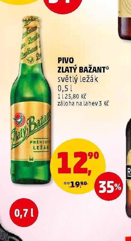 PIVO ZLATÝ BAŽANT