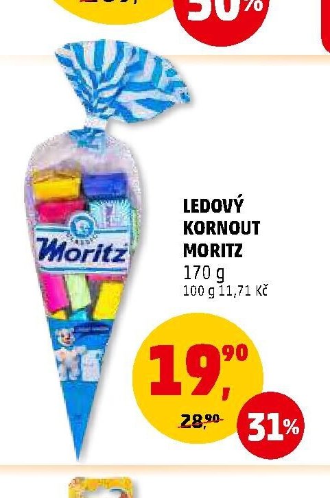 Ledový kornout Moritz