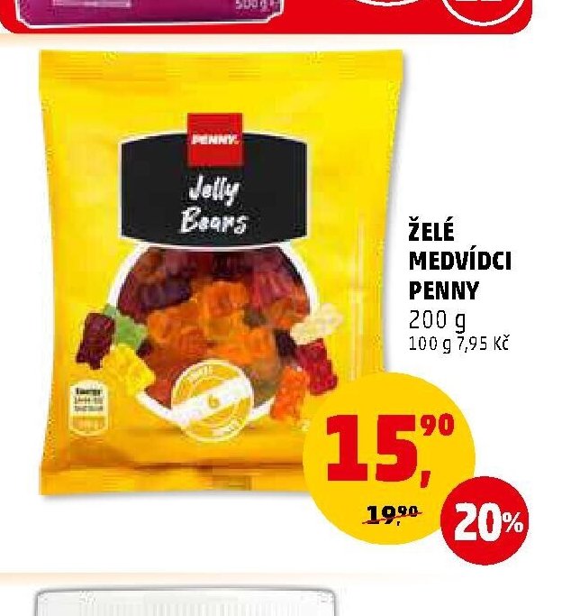 Želé medvídci Penny
