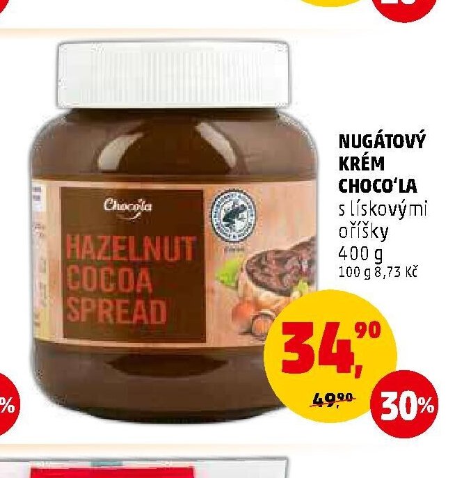 Nugátový krém Choco'la