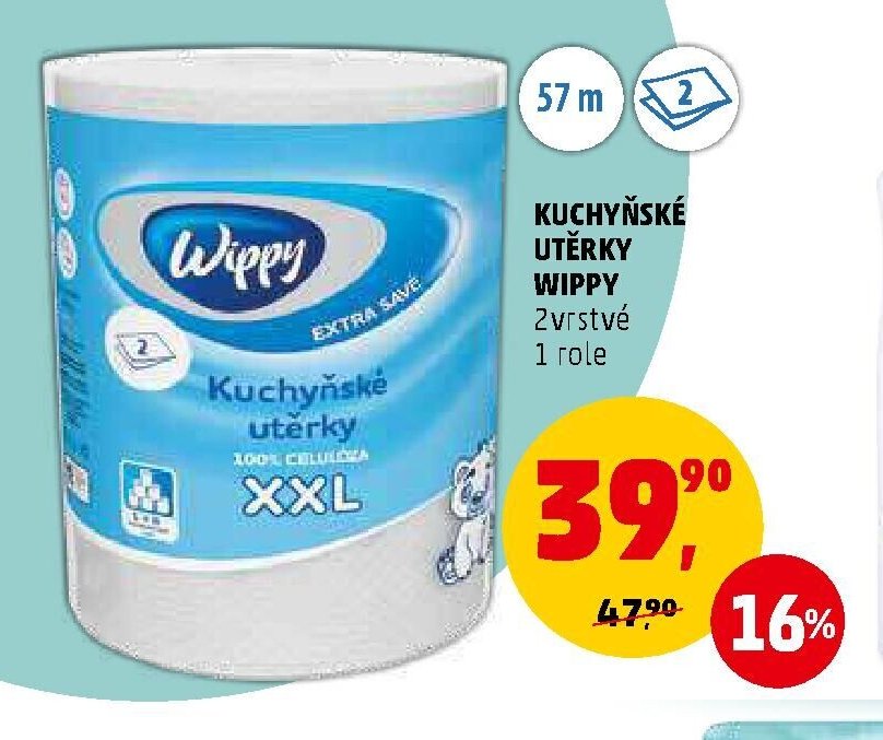 Kuchyňské utěrky Wippy