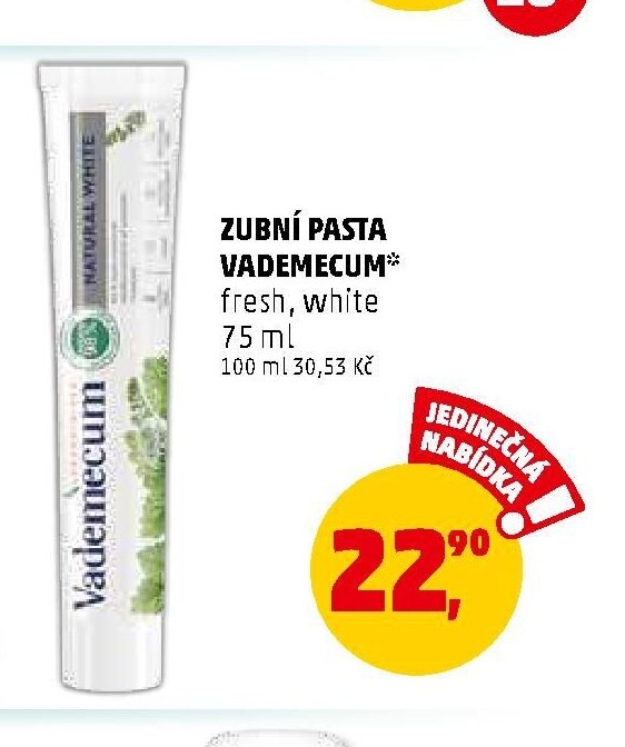 Zubní pasta Vademecum