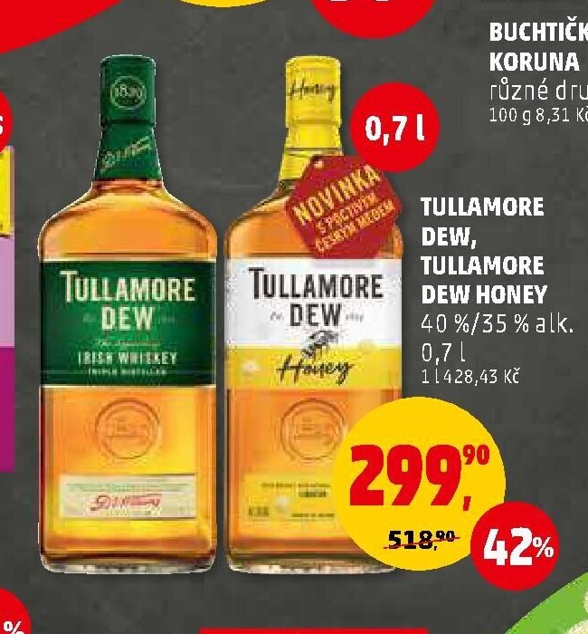 TULLAMORE DEW, TULLAMORE DEW HONEY