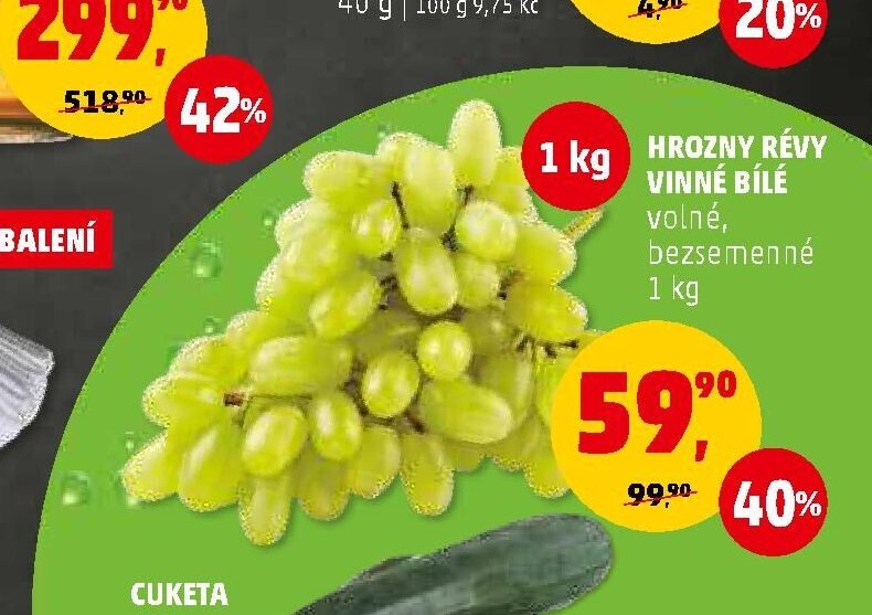 HROZNY RÉVY VINNÉ BÍLÉ