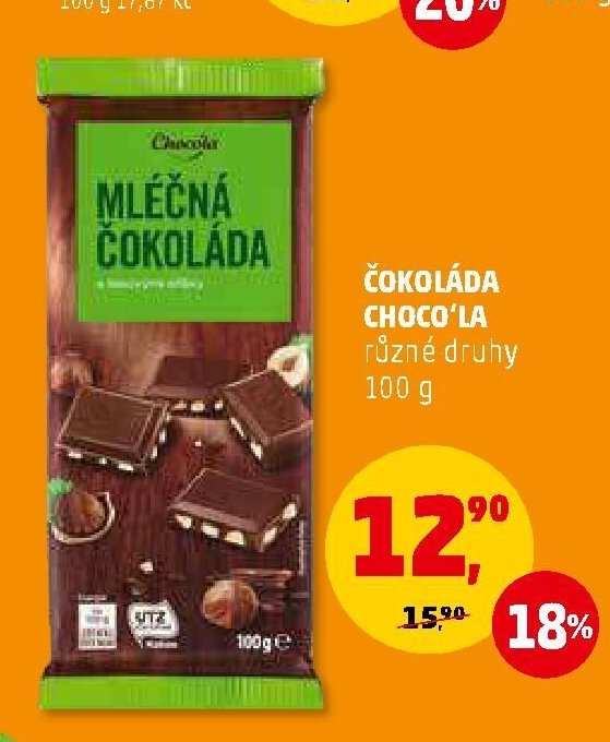 ČOKOLÁDA CHOCO'LA