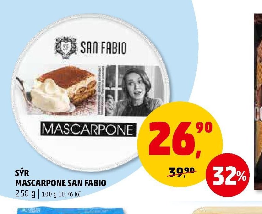SÝR MASCARPONE SAN FABIO
