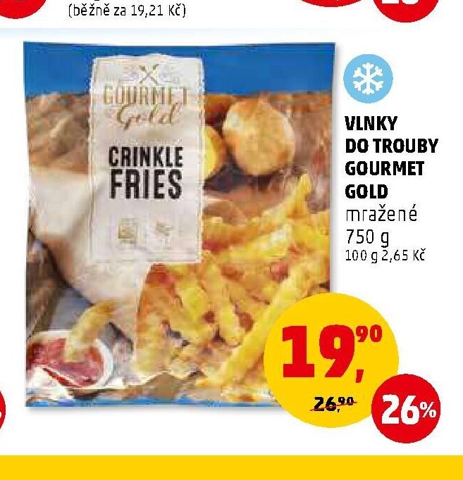 VLNKY DO TROUBY GOURMET GOLD mražené