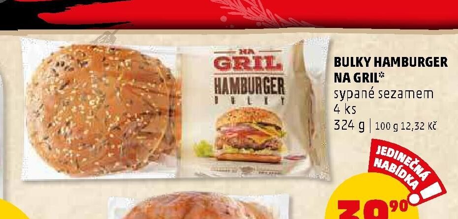 BULKY HAMBURGER NA GRIL