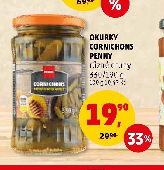 OKURKY CORNICHONS PENNY