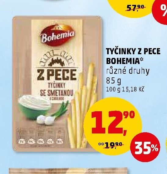 TYČINKY Z PECE BOHEMIA