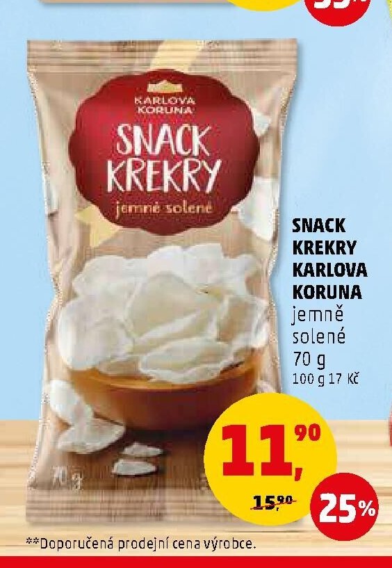 SNACK KREKRY KARLOVA KORUNA
