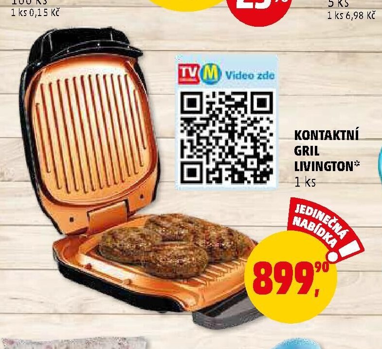 KONTAKTNÍ GRIL LIVINGTON