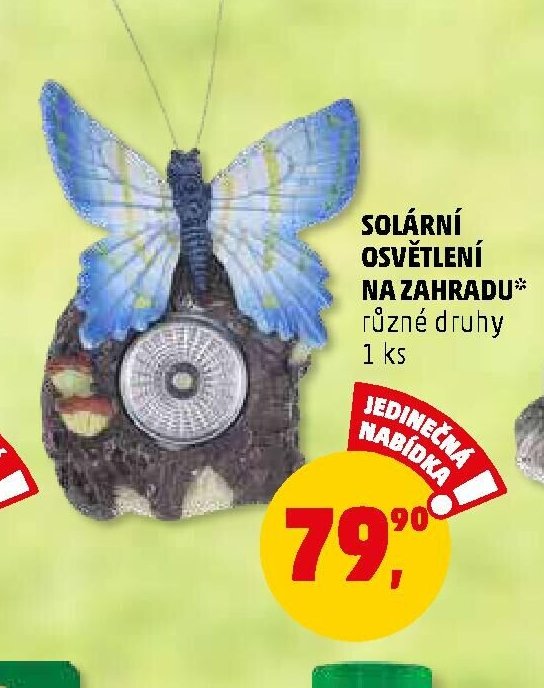 SOLÁRNÍ OSVĚTLENÍ NA ZAHRADU