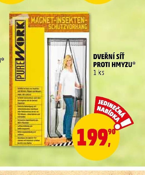DVEŘNÍ SÍŤ PROTI HMYZU