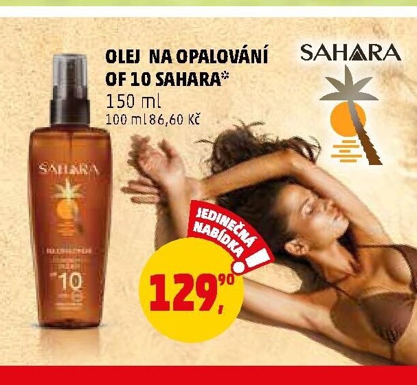 OLEJ NA OPALOVÁNÍ OF 10 SAHARA