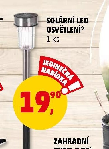 SOLÁRNÍ LED OSVĚTLENÍ