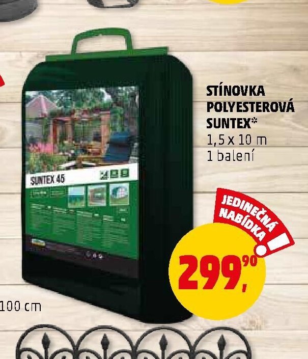 STÍNOVKA POLYESTEROVÁ SUNTEX