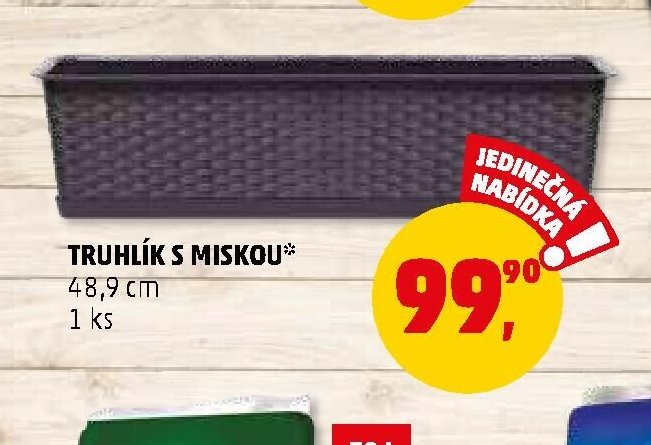 TRUHLÍK S MISKOU
