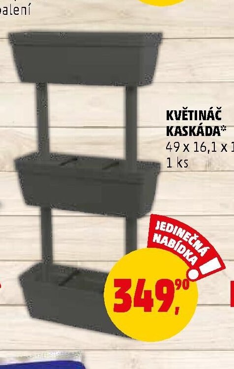 KVĚTINÁČ KASKÁDA