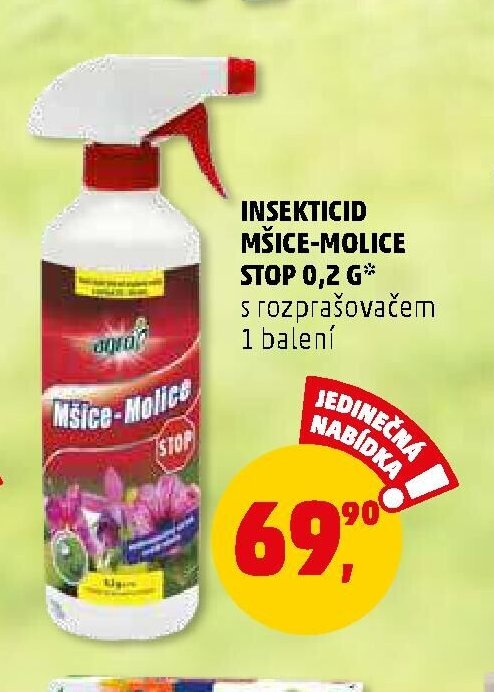 Insekticid Mšice-Molice Stop 0,2 g
