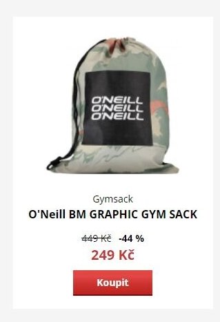O'Neill BM GRAPHIC GYM SACK