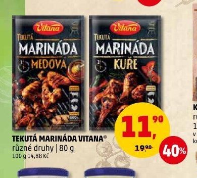 TEKUTÁ MARINÁDA VITANA* různé druhy | 80 g