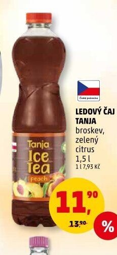 Ledový čaj Tanja broskev, citrus